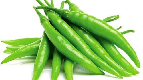 Indian Origin Farm Green Chillies