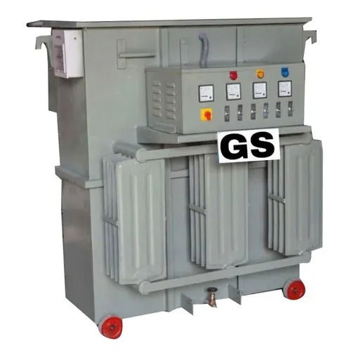 Heavy Duty Servo Voltage Stabilizer - Three Phase, 50 MHz, 270 Input Voltage | Oil Cooled, Digital Controller, Prolonged Service Life, Quality Tested