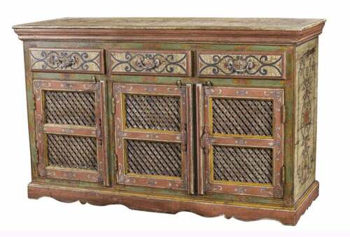 Wooden handicraft Side Table