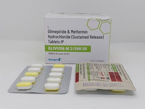 Glimepride Metformin HCL SR Tablets