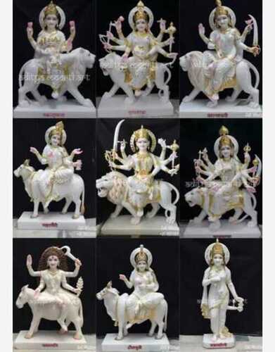 Marble Durga Statue