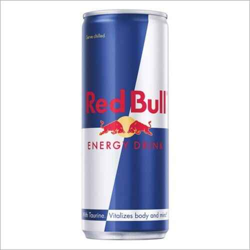 Red bull energy drink                             