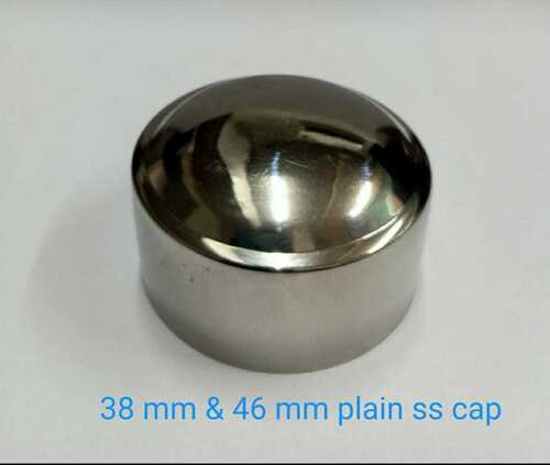 Silver Color Round Shape Stainless Steel Bottle Cap