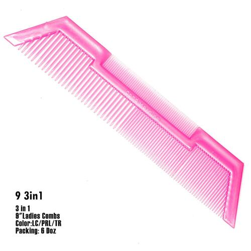 Good Morning Ladies 3 in 1 Hair Combs Set