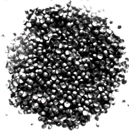 Free From Impurities Black PVC Pellets