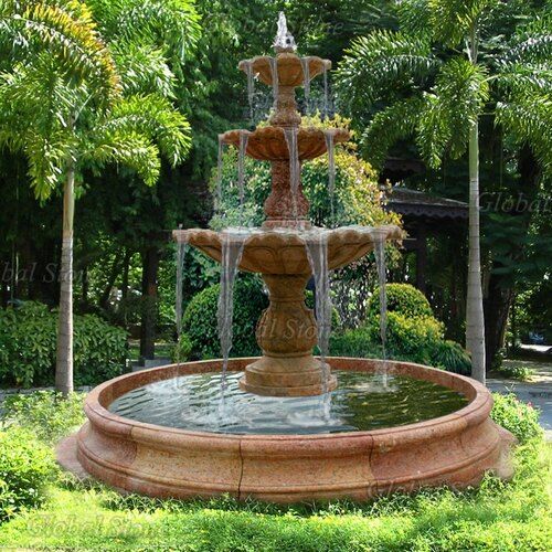 Outdoor Stone Fountain