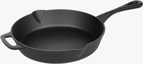 INDOMA Naturally Non-Stick Pre-Seasoned Cast Iron Skillet Fry Pan