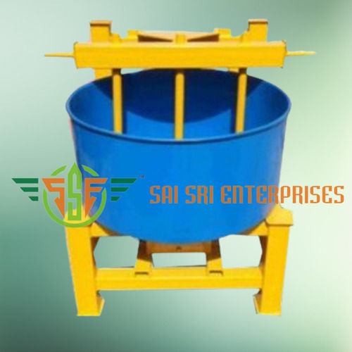 57 kg Capacity Steel Color Pan Mixer