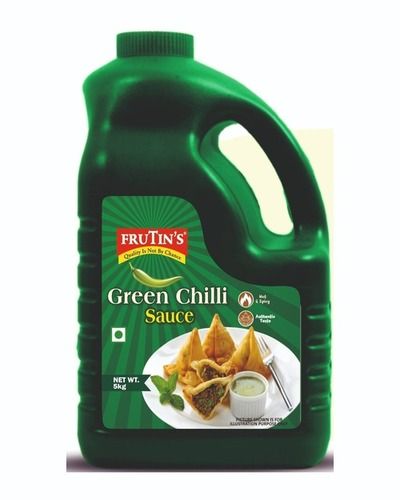 Green Chilli Sauce 5 KG Jerrycan Pack