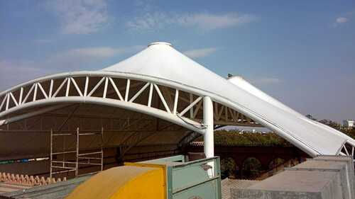 Steel White Tensile Membrane Structure