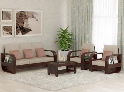 High Strength And Attractive Design Wooden Sofa Set