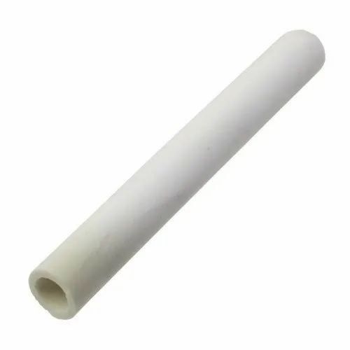 White Color Round Shape Ceramic Tubes