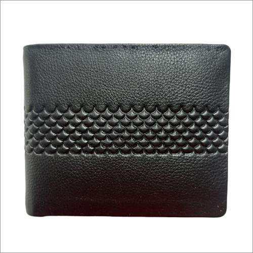 Mens Black Leather Wallet
