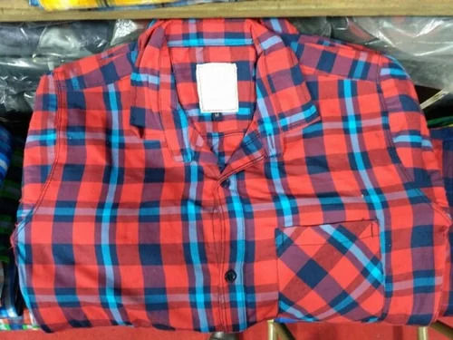 Multi Color Full Sleeves Casual Wear Mens Checked Shirts