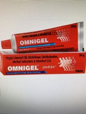 Omnigel for pain relief