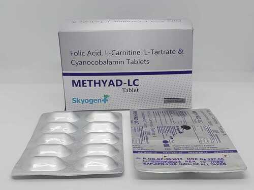 Folic Acid L-Carnitine L-Tartrate and Cyanocobalamin Tab