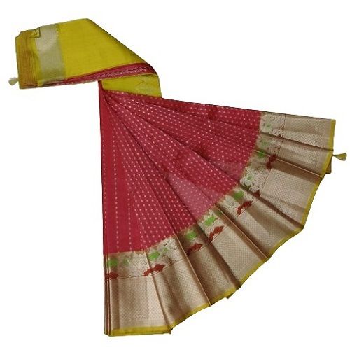 Red Greenleaf Pattu Saree 16