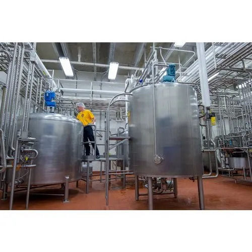 Stainless Steel Dairy Processing Plant