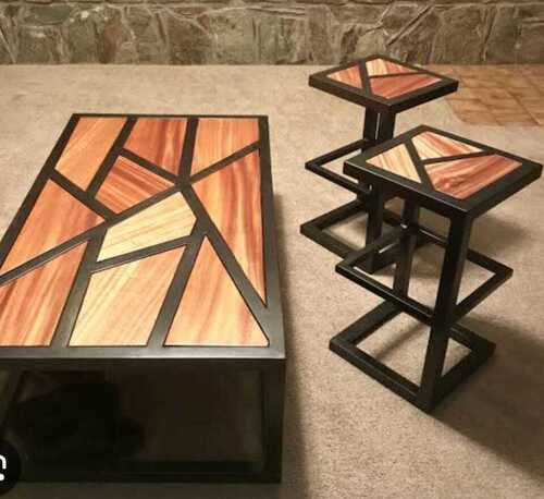 Steel Wood Table