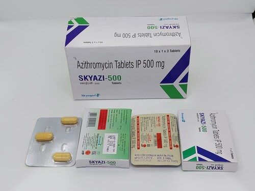 Azithromycin Dihydrate 500mg 10x1x3 Tablets Pack