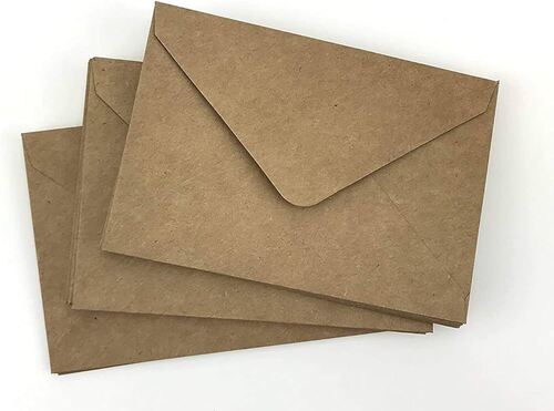 Eco Friendly Compostable Brown Paper Envelopes