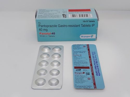 Pantoprazole Gastro resistant 40mg Tablets 10x10 Tablets Pack