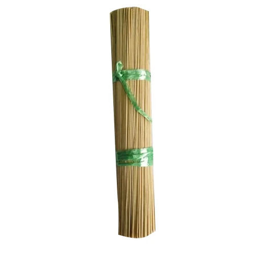 Yellow 8 To 12 Inch Size Round Shape Bamboo Incense Stick