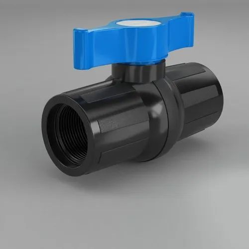 Black PVC Ball Valve