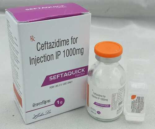 Ceftazidime Injection IP 1000mg For I.M./I.V. Use Only