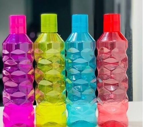 Multi-Color Plastic Fridge Water Bottles