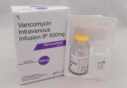 Vancomycin Intravenous Infusion Injection IP 500mg