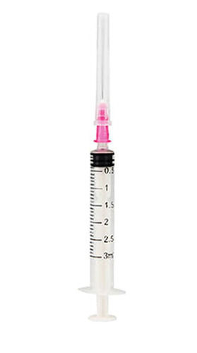 Disposable medical syringe