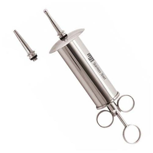 MGI Stainless Steel Aural Syringe