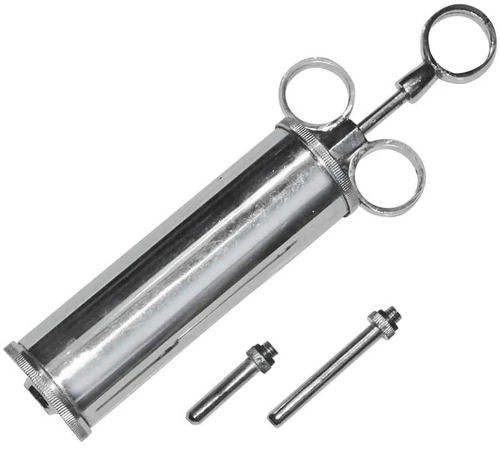 Metal Aural Syringe Color Silver