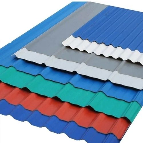 Steel Roofing Sheet - 0.20 mm Thickness, Polished Grey Finish | Premium Quality, Standard Size, Plain Rectangular Shape