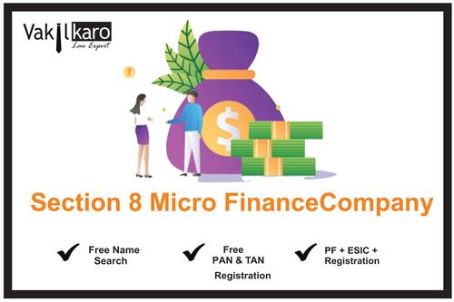Section 8 Microfinance Company Registration