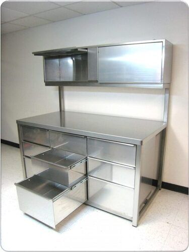 Polished SS Side Section Drawer For Restaurant