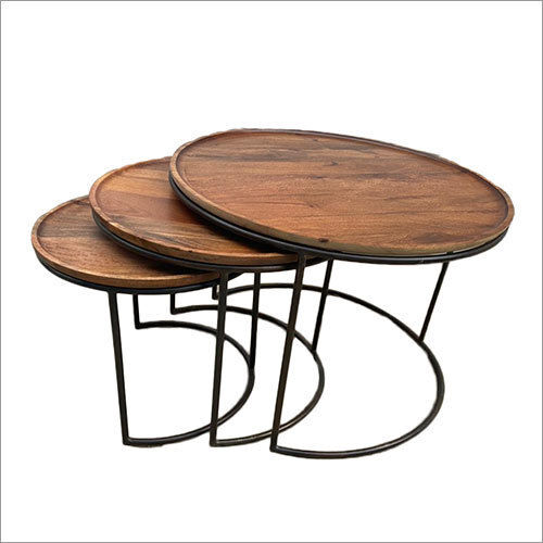 Eco Friendly Round Iron Table