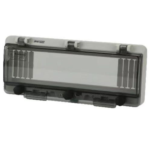 12 Way Transparent Window Hood Mcb Box