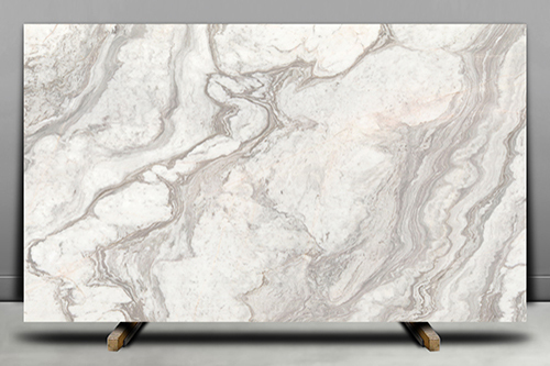 Polished Crema Nova Marble - 16mm Thickness, Premium Quality Grey Stone, Stain and Crack Resistance, Washable Finish