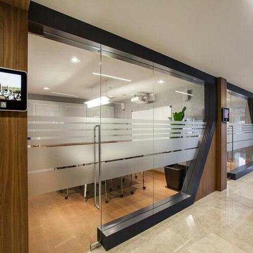 Easy To Install Office UPVC Glass Door