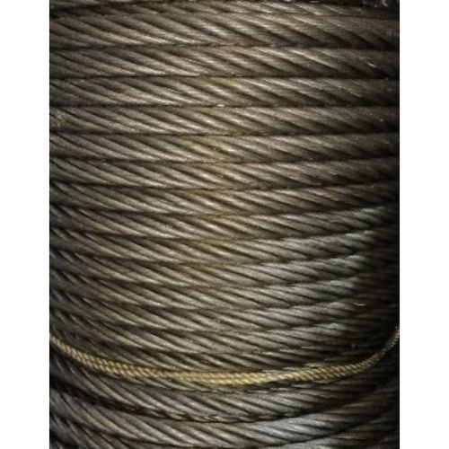 Silver Color Steel Elevator Wire Rope For Industrial