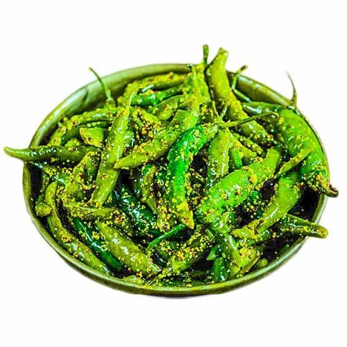 Organic Green Chilli Pickle