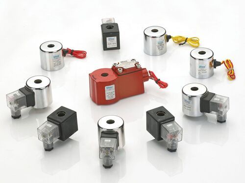 Multi Color Aluminum Material Solenoid Valve Coils