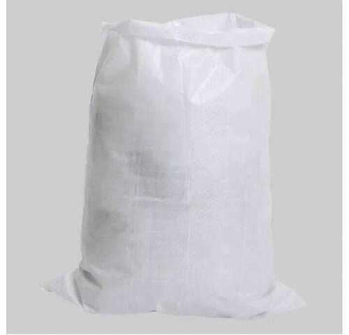 Woven Plain Design White Color Sugar Bags