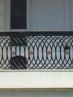 Corrosion Resistant Cast Iron Balcony Railings