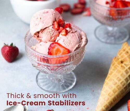 Ice Cream Stabilizer for Homemade and Commercial Use