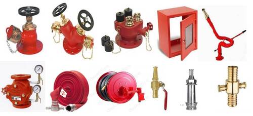 Red Manual Fire Fighting System