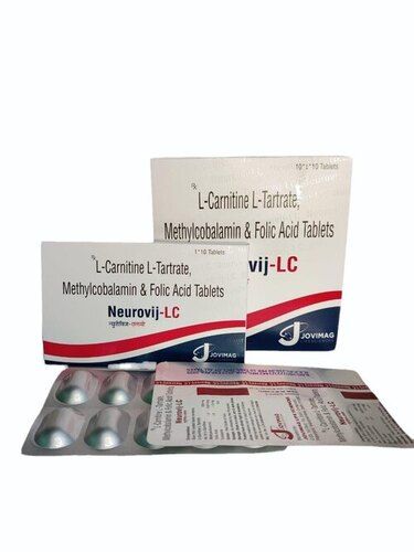 Neurovij-LC:-L Carnitine L Tartrate Methylcobalamin And Folic Acid Tablets