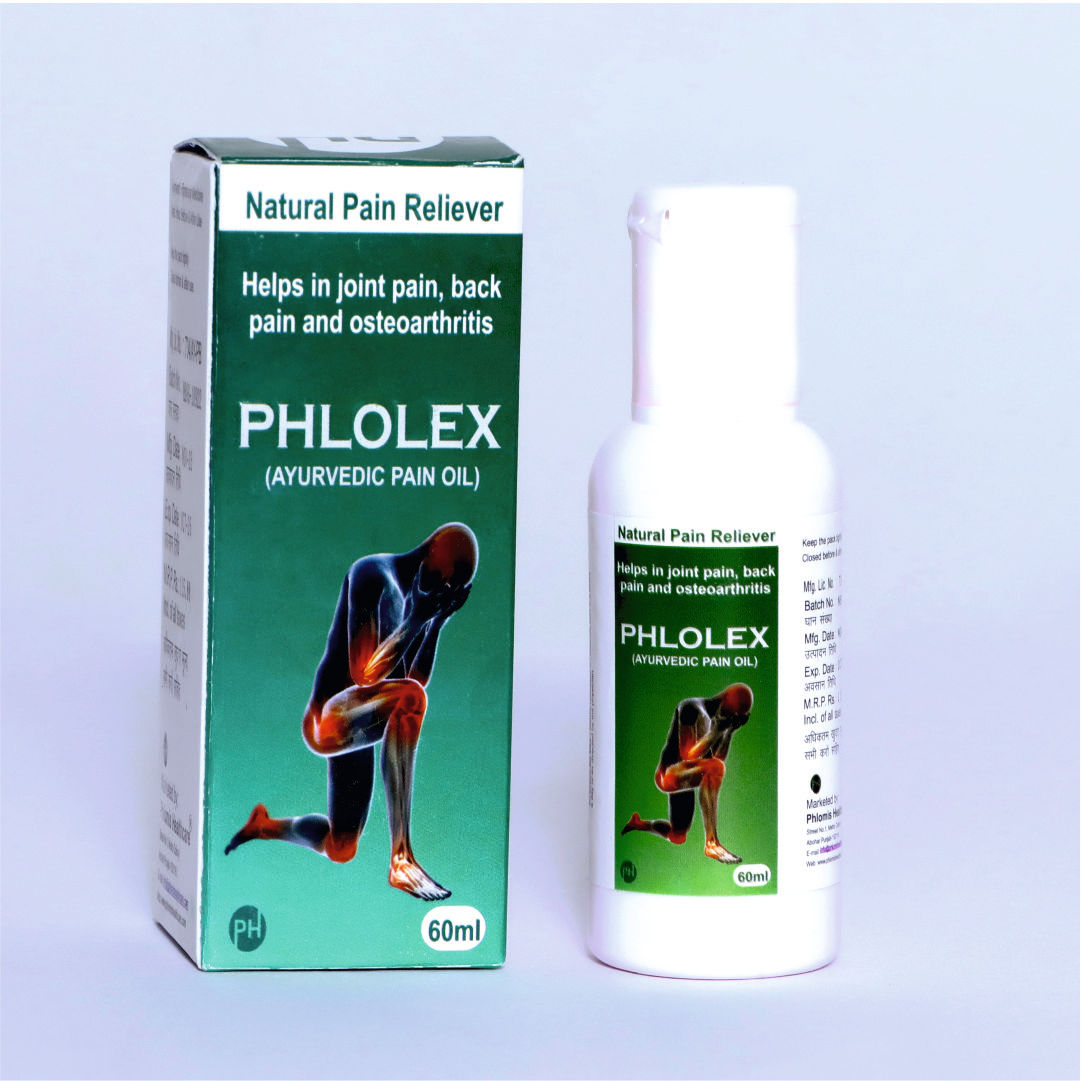 Phlolex Ayurvedic Joint Pain Relief Oil, 60ml